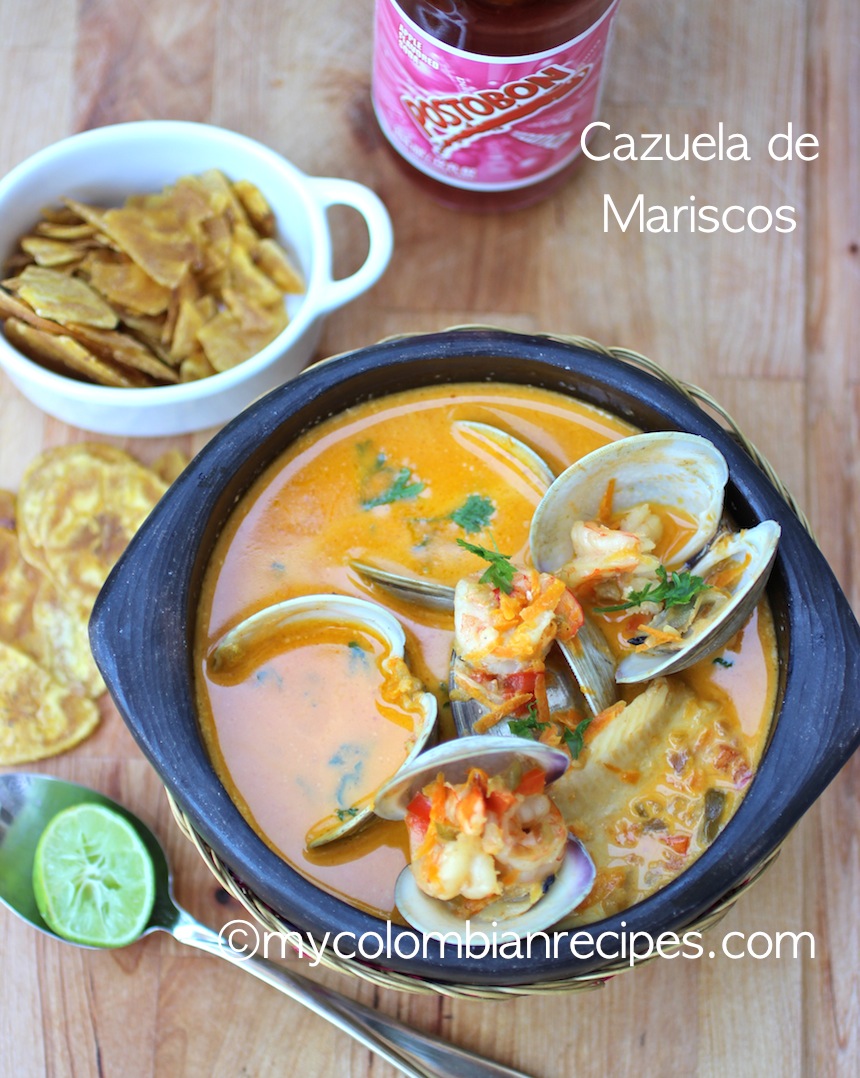 Cazuela de Mariscos (Seafood Stew) - My Colombian Recipes
