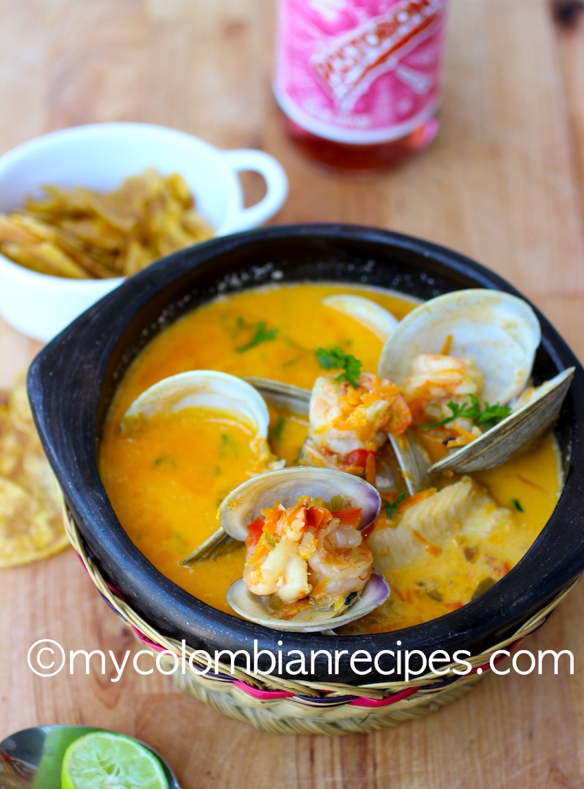 Cazuela de Mariscos (Seafood Stew) - My Colombian Recipes
