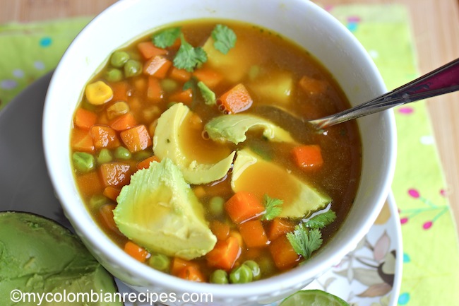Sopa de Verduras - My Colombian Recipes