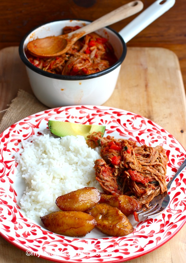 Carne Desmechada o Ropa Vieja - My Colombian Recipes