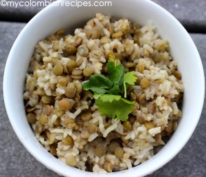 Rice with Coconut and Lentils (Arroz con Coco y Lentejas) | My ...