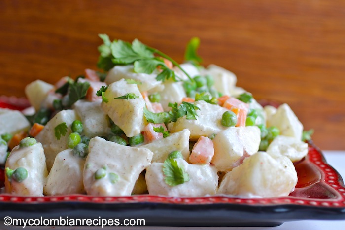 Dominican Potato Salad (Ensalada Rusa) - break thru kitchen