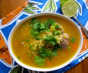 Sopa de Arroz con Espinazo de Cerdo (Rice and Pork Soup) - My Colombian ...