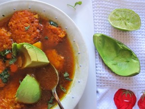 Sopa de Orejas (Colombian Rice fritters Soup) - My Colombian Recipes