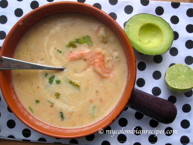 Crema de Camarones (Creamy Shrimp Soup) - My Colombian Recipes