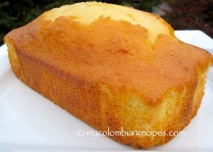 Ponqué (Colombian Pound Cake) - My Colombian Recipes