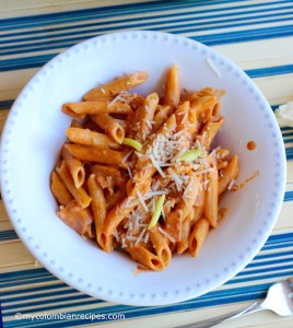 One-Pot Creamy Pasta With Bacon And Chorizo - My Colombian Recipes