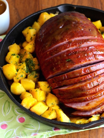 Mango Chili Glazed Ham