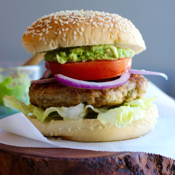 Turkey-poblano Pepper Burgers - My Colombian Recipes