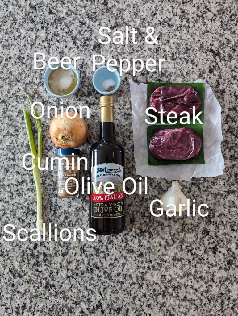 Beef Skewers Ingredients