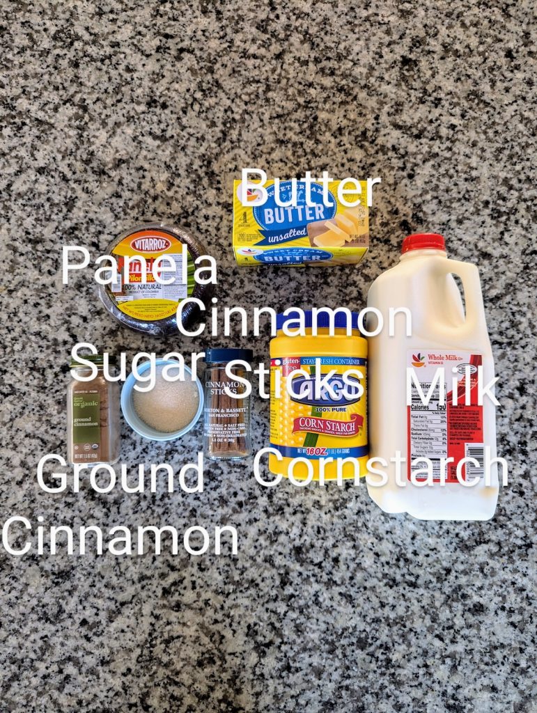 Colombian Natilla Ingredients