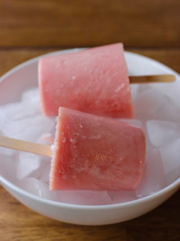 Paletas de sandia