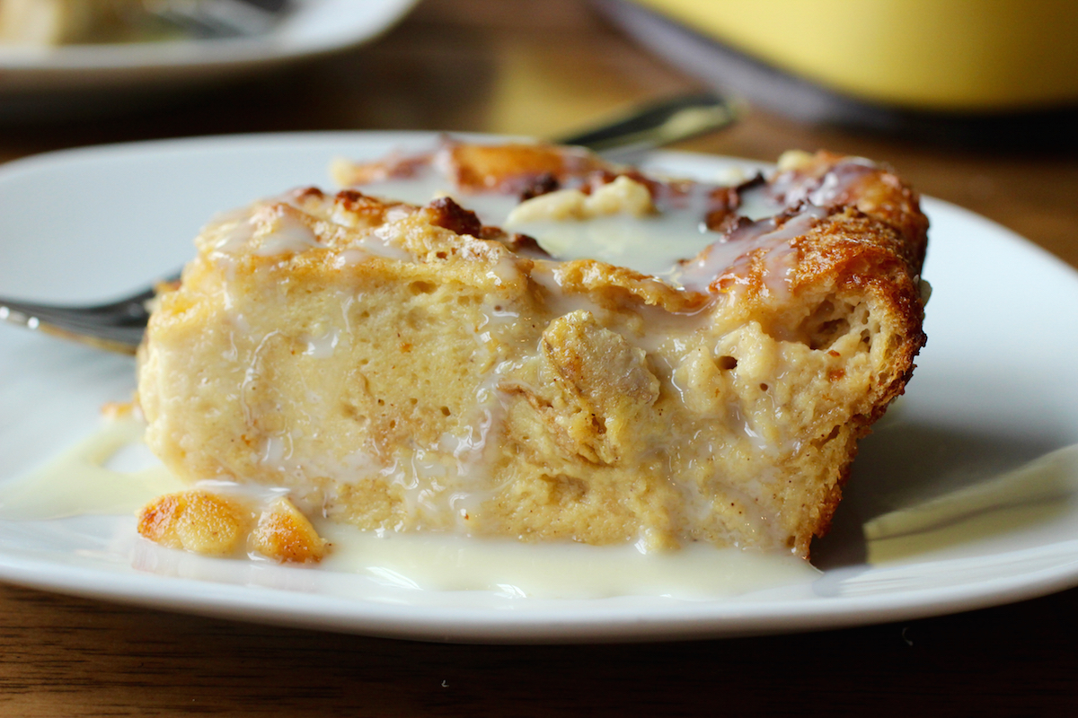 Banana Bread Pudding - My Colombian Recipes